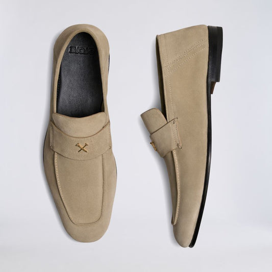 MEN'S METAL TEES SUEDE FLEX LOAFER - US 4018
