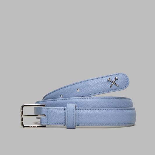 WOMEN'S METAL TEES LEATHER BELT - US 2389