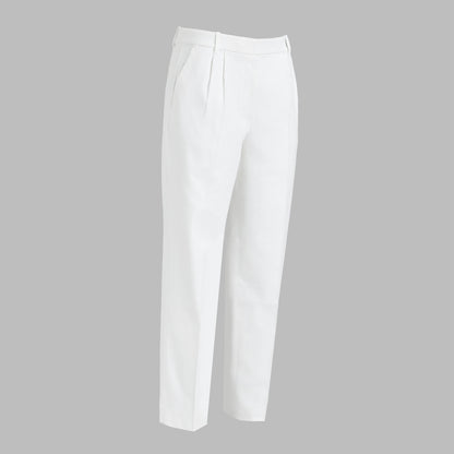 LTD RELEASE LINEN CROPPED PLEATED TROUSER - US 3512