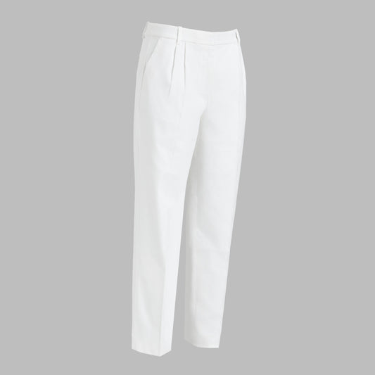 LTD RELEASE LINEN CROPPED PLEATED TROUSER - US 3512