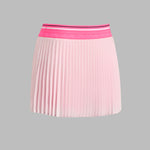 MICROPLEAT STRETCH WOVEN HIGHWAISTED SKORT - US 6935