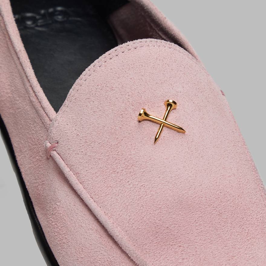 WOMEN'S METAL TEES SUEDE FLEX LOAFER - US 7431