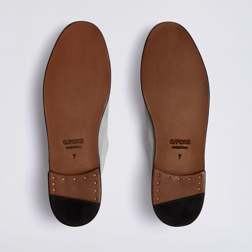 WOMEN'S METAL TEES SUEDE FLEX LOAFER - US 8448