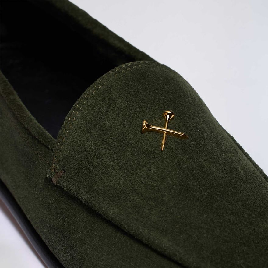 WOMEN'S METAL TEES SUEDE FLEX LOAFER - US 8238