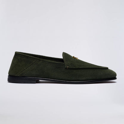 WOMEN'S METAL TEES SUEDE FLEX LOAFER - US 8238
