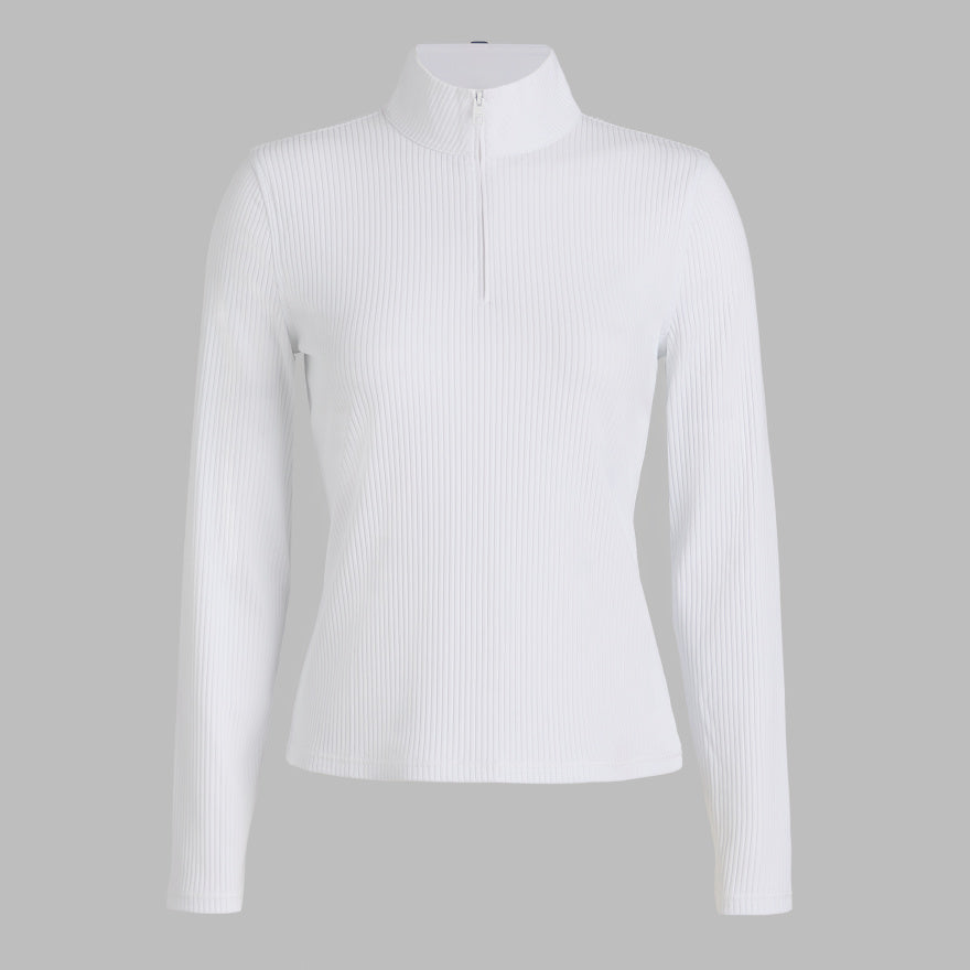 FITTED RIB 1/4 ZIP PULLOVER - US 1971