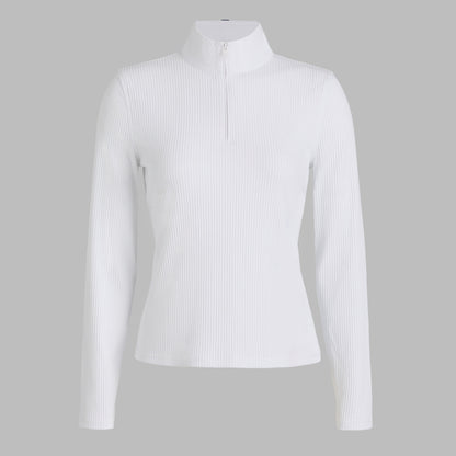 FITTED RIB 1/4 ZIP PULLOVER - US 1971