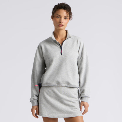 FRENCH TERRY 1/4 ZIP PULLOVER - US 5311