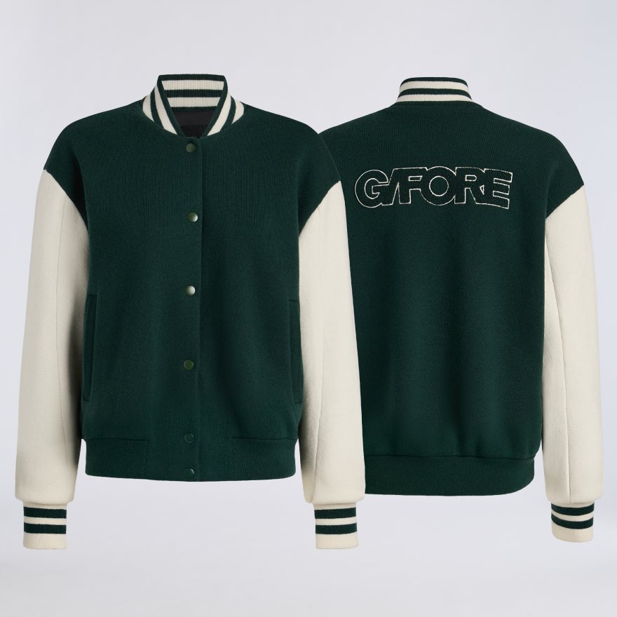 LTD RELEASE OVERSIZED WOOL CASHMERE VARSITY JACKET - US 7250