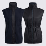REVERSIBLE FLEECE & NYLON HYBRID VEST - US 2695