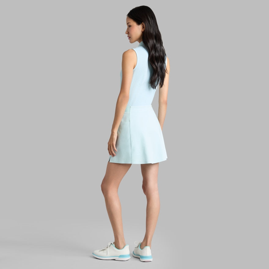 FEEDER STRIPE TECH PIQUÉ SLEEVELESS POLO - US 8132