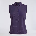 GEO 2 SILKY TECH NYLON SLEEVELESS POLO - US 3082