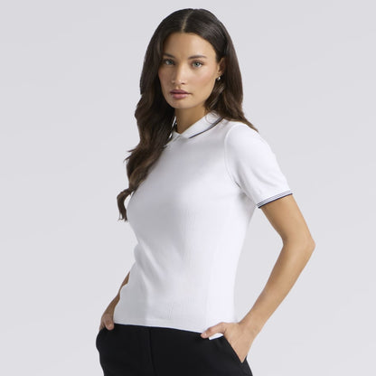ELEVATED SHORT SLEEVE SWEATER POLO - US 9546