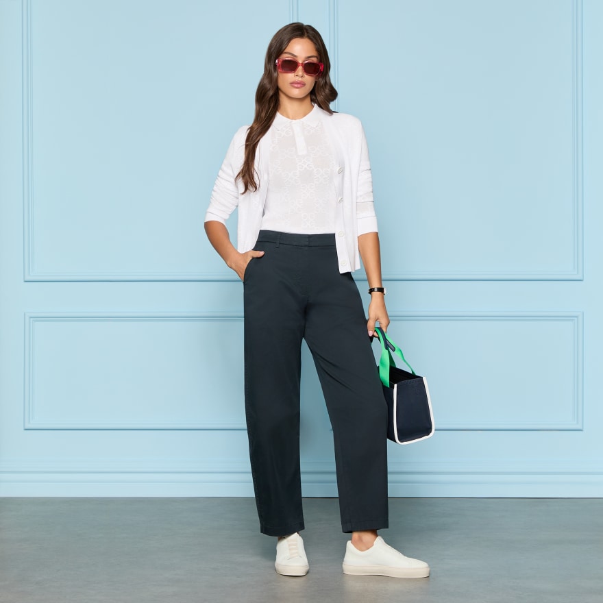 POINTELLE G CARDIGAN - US 8121
