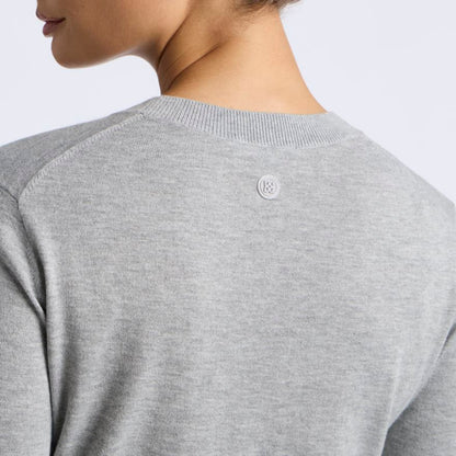 COOLING COTTON CREWNECK SWEATER - US 5604