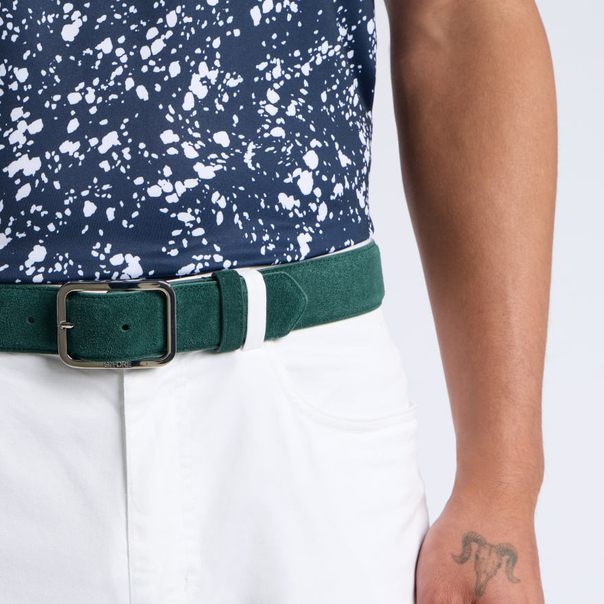 MEN'S LUXE SUEDE BELT - US 9852