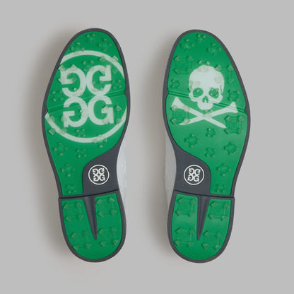 MEN'S GALLIVANTER EMBOSSED SKULL & TEES LEATHER GOLF SHOE - US 6313