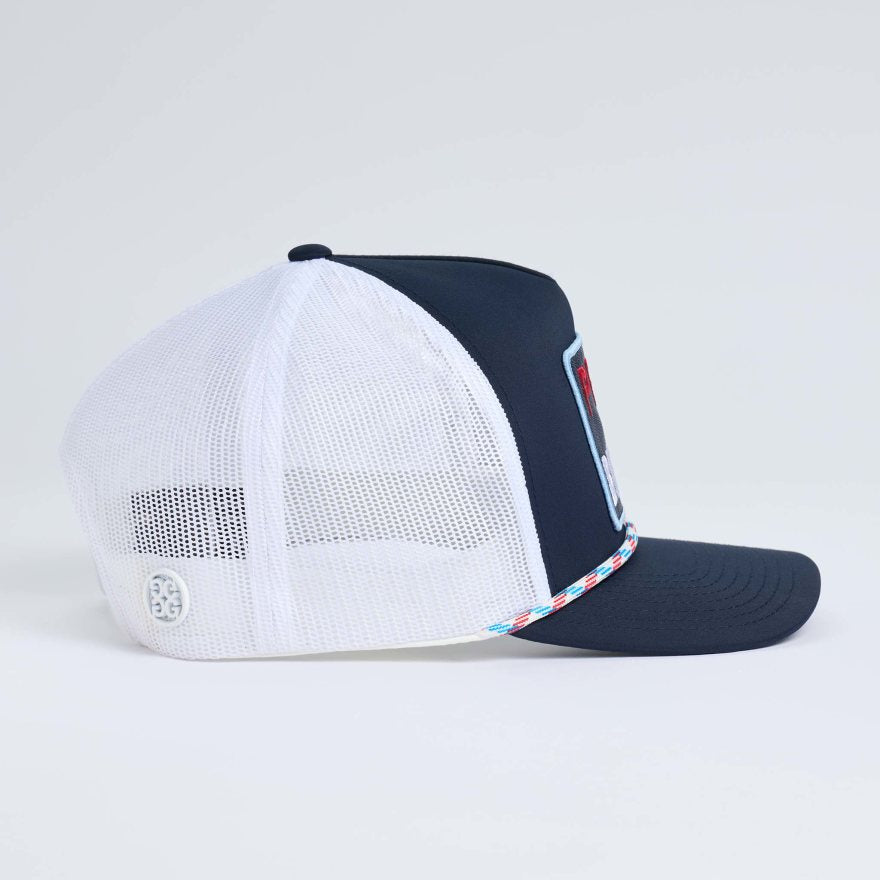PRAY FOR BIRDIES RETRO MID TRUCKER HAT - US 8907