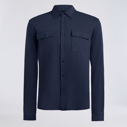 LTD RELEASE BRUSHED COTTON LONG SLEEVE SHIRT - US 5979