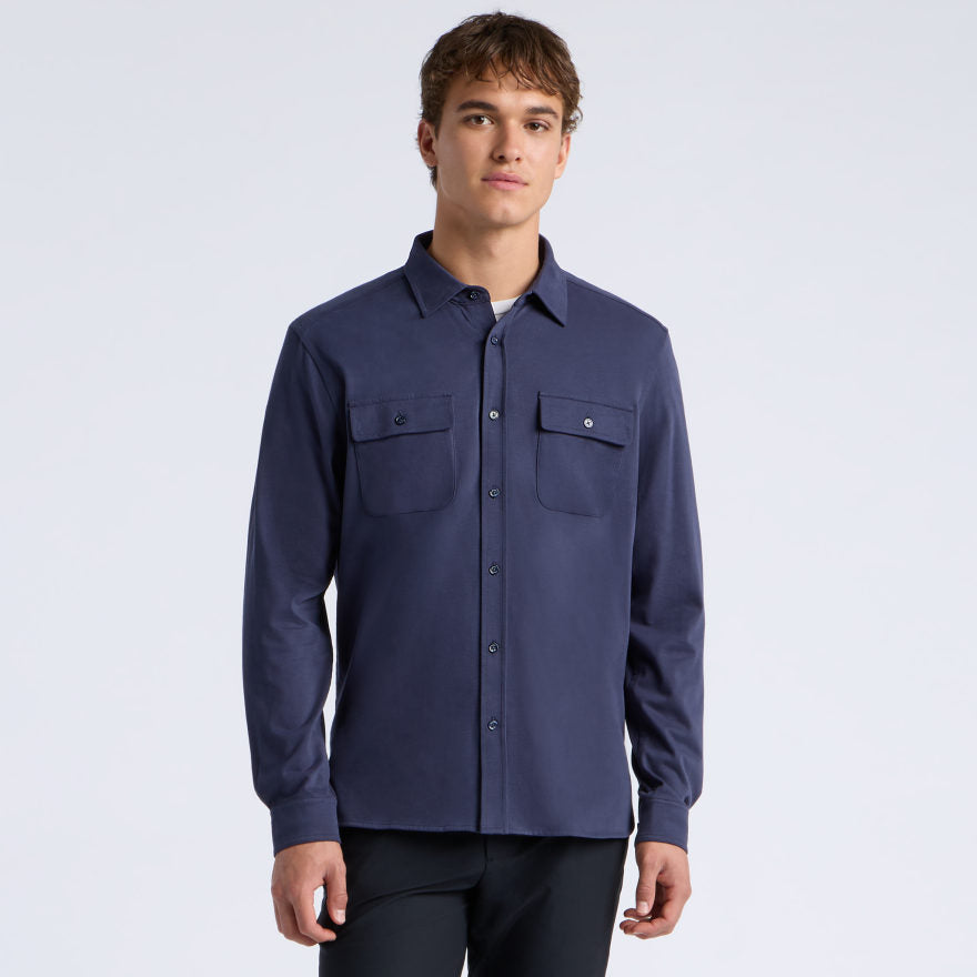 LTD RELEASE BRUSHED COTTON LONG SLEEVE SHIRT - US 5979