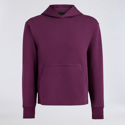 COTTON BLEND SCUBA HOODIE - US 8956