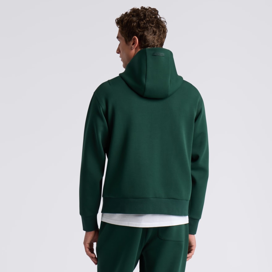 COTTON BLEND SCUBA HOODIE - US 9291