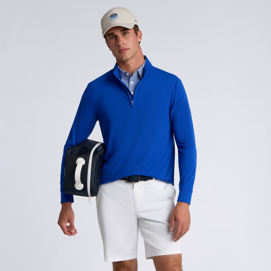 SOFT TOUCH JERSEY 1/4 ZIP - US 0987