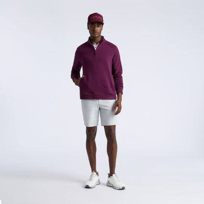 DUNES COTTON QUILTED 1/4 ZIP PULLOVER - US 9742