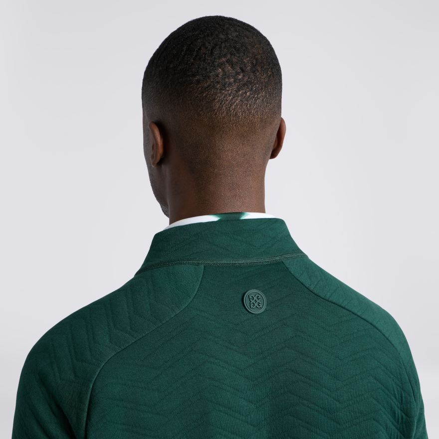 DUNES COTTON QUILTED 1/4 ZIP PULLOVER - US 9359