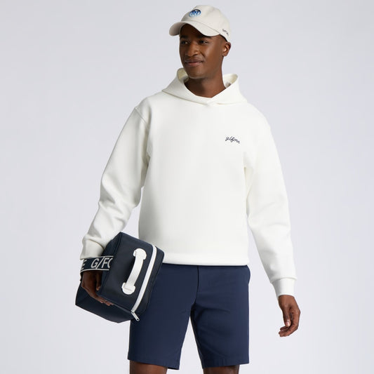 FORE CORNERS COTTON BLEND SCUBA HOODIE - US 4734