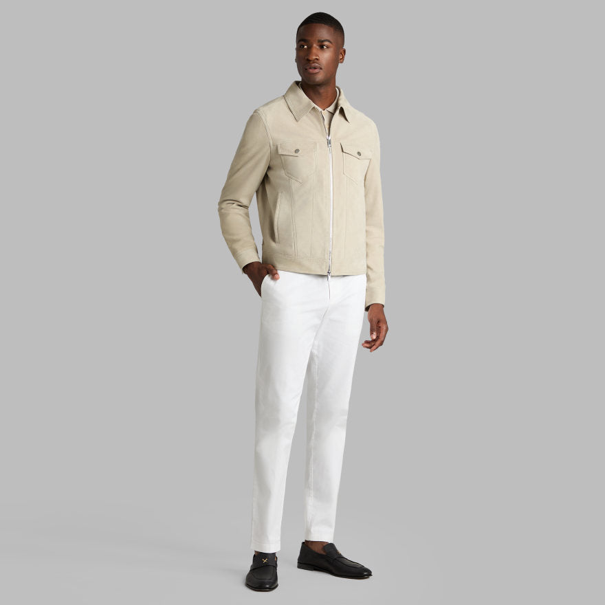 SUEDE TRUCKER JACKET - US 0780