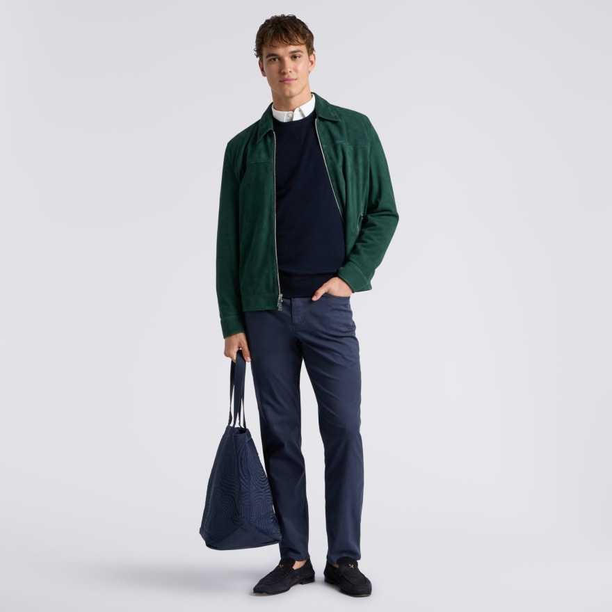 CRUISE SUEDE BOMBER JACKET - US 1569