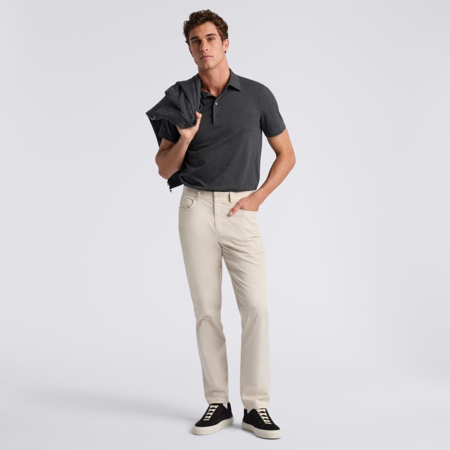 LUXE COTTON BLEND POLO - US 1069