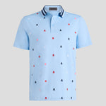 EMBROIDERED TECH JERSEY POLO - US 7316