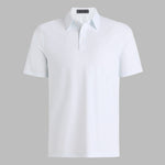 FINE STRETCH JACQUARD POLO - US 8891