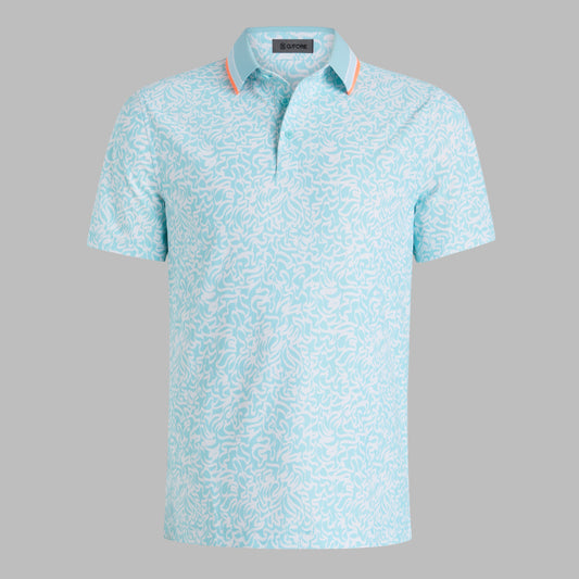 SCRIBBLE TECH JERSEY POLO - US 0633