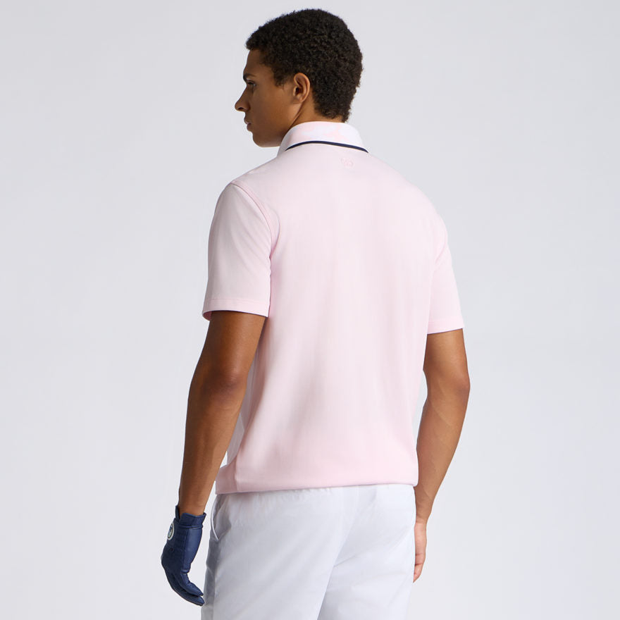 CAMO COLLAR PERFORMANCE PIQUÉ POLO - US 3704