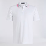 CAMO COLLAR PERFORMANCE PIQUÉ POLO - US 3012