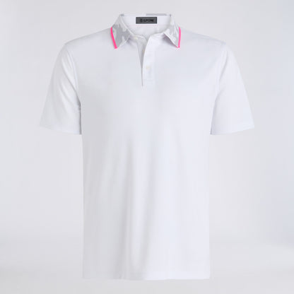 CAMO COLLAR PERFORMANCE PIQUÉ POLO - US 3012