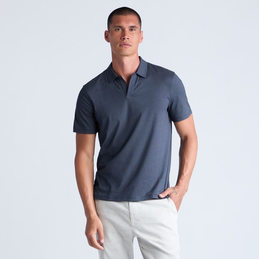 LTD RELEASE DIAMOND JERSEY JOHNNY COLLAR POLO - US 1104
