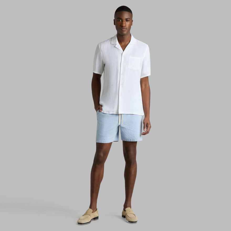 LTD RELEASE BEACHSIDE LINEN DRAWSTRING SHORT - US 3894