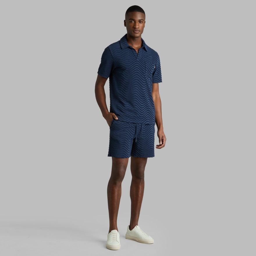 LTD RELEASE SWELL TERRY JACQUARD LOUNGE SHORT - US 3356