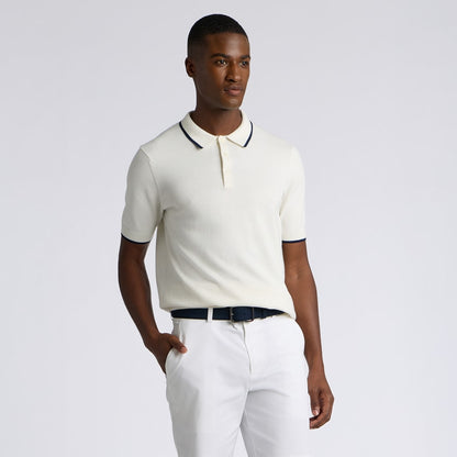 COOLING COTTON SWEATER POLO - US 8485
