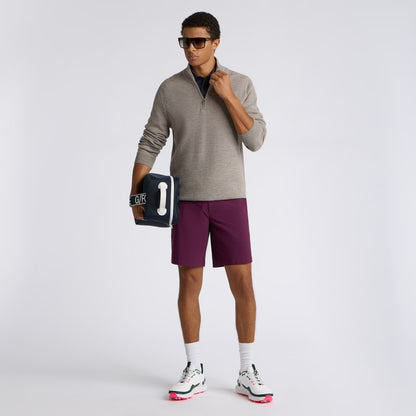 THE CLUB MERINO WOOL 1/4 ZIP SWEATER - US 8926