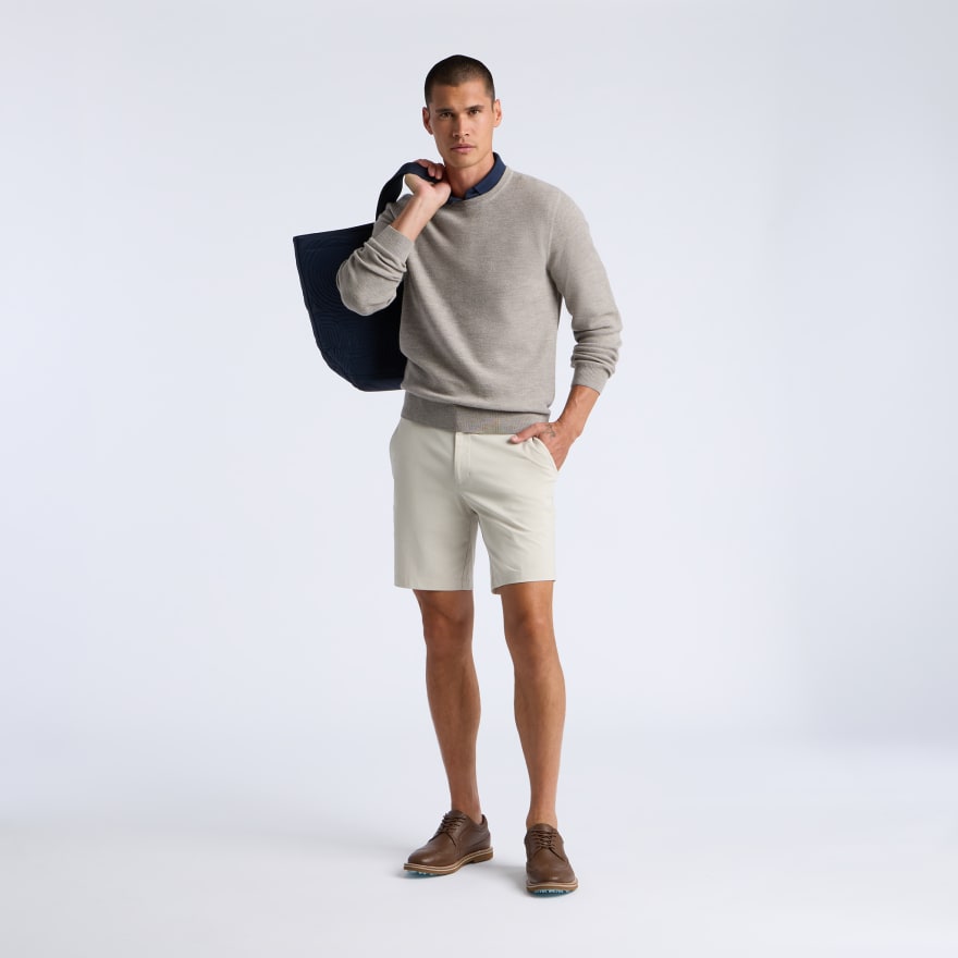 THE CLUB MERINO WOOL CREWNECK SWEATER - US 5682