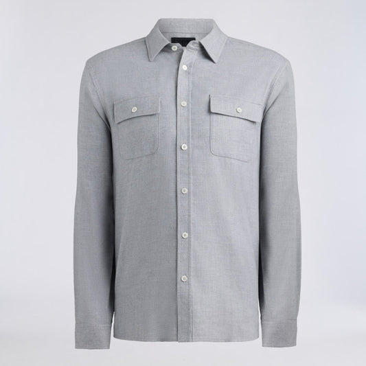 BRUSHED FLANNEL OVERSHIRT - US 2983