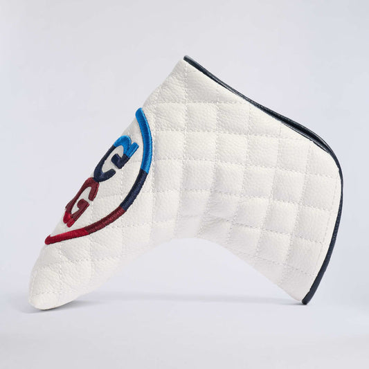 STRIPED CIRCLE G'S LEATHER BLADE HEADCOVER - US 7355