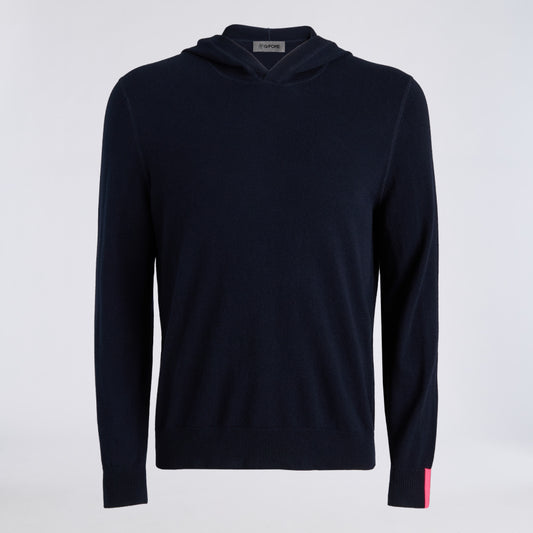 CASHMERE HOODED SWEATER - US 5704